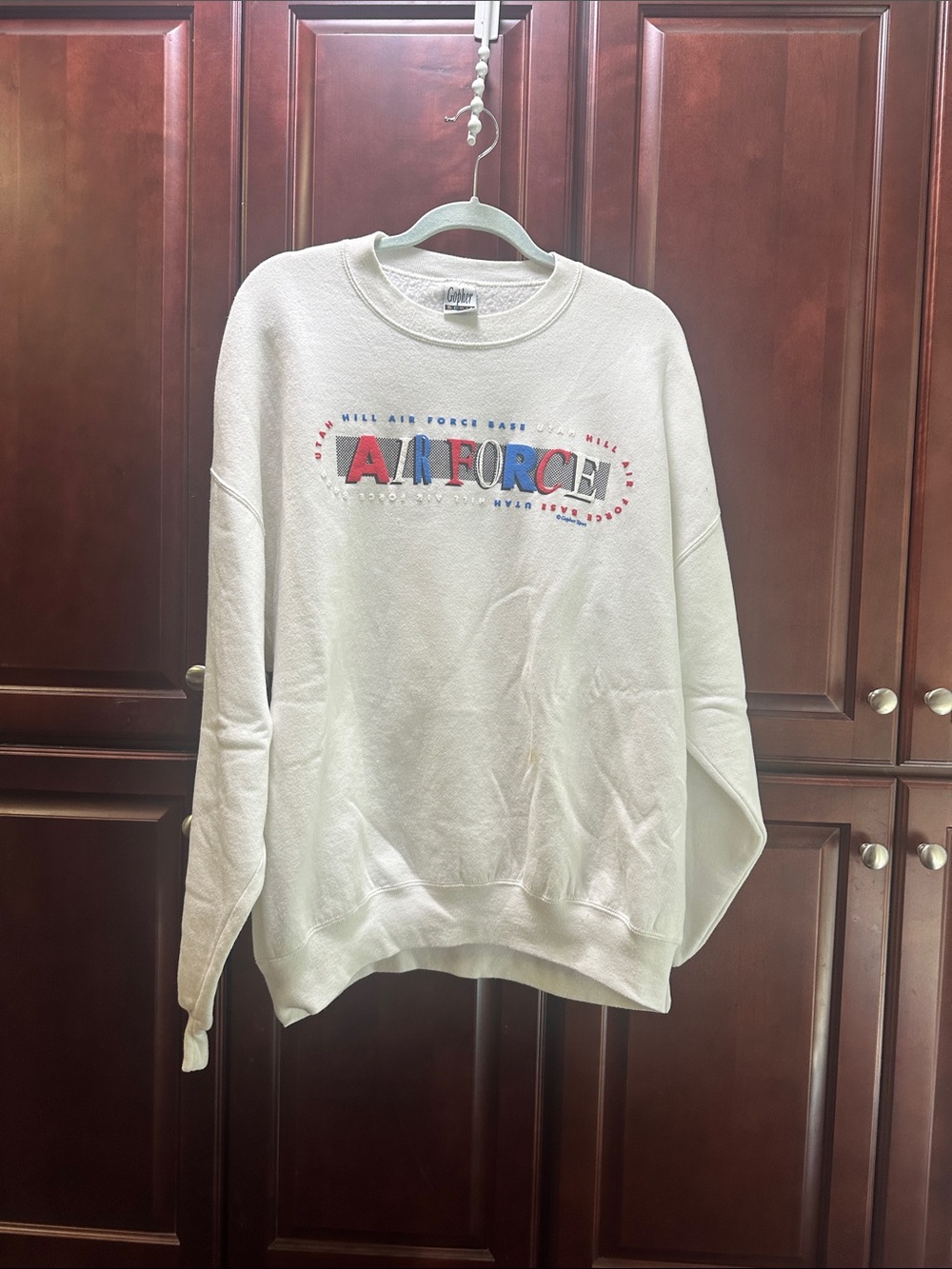 Utah Hill Air Force Base ' Graphic Crewneck Sweatshirt.  Size XXL
